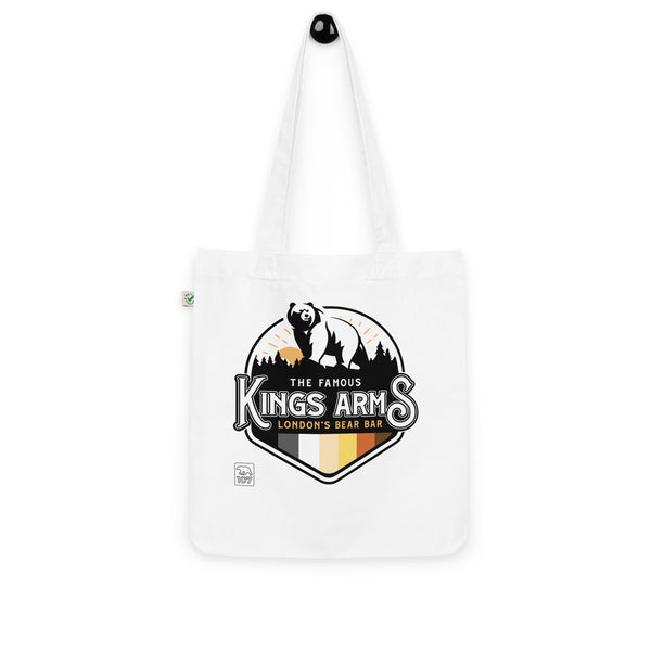Official Kings Arms Organic fashion tote bag