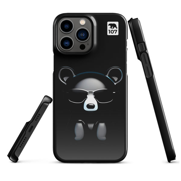 Gay Pride Black Bear Snap case for iPhone®