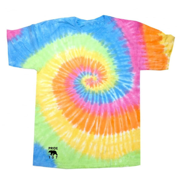 Gay Pride LGBT+ Rainbow Tye Dye T-shirt