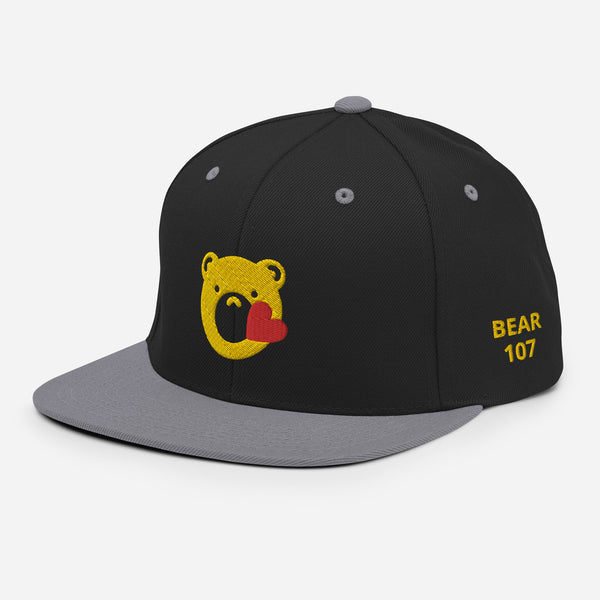 Gay Bear Pride Kiss Snapback Hat