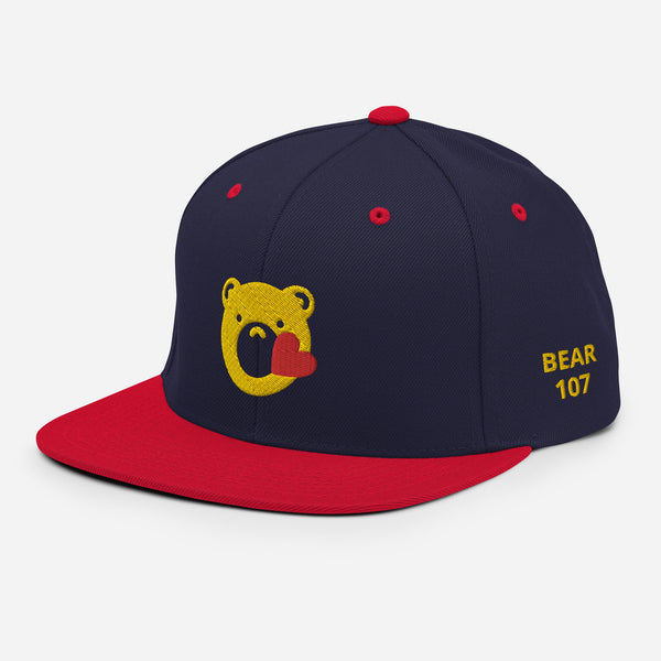 Gay Bear Pride Kiss Snapback Hat