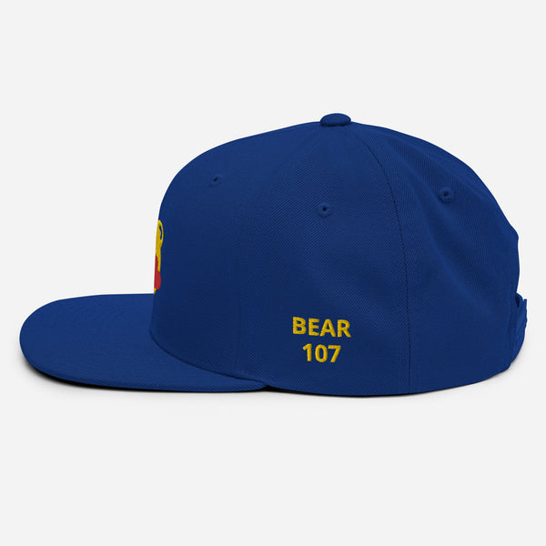 Gay Bear Pride Kiss Snapback Hat