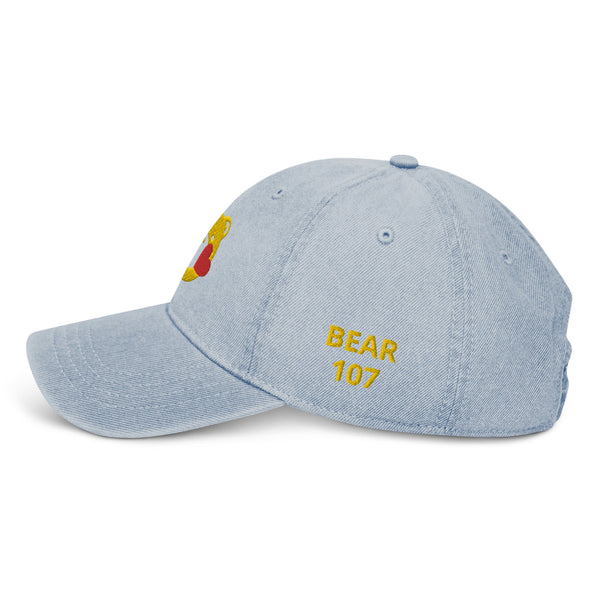 Gay Bear Pride Kiss Denim Hat