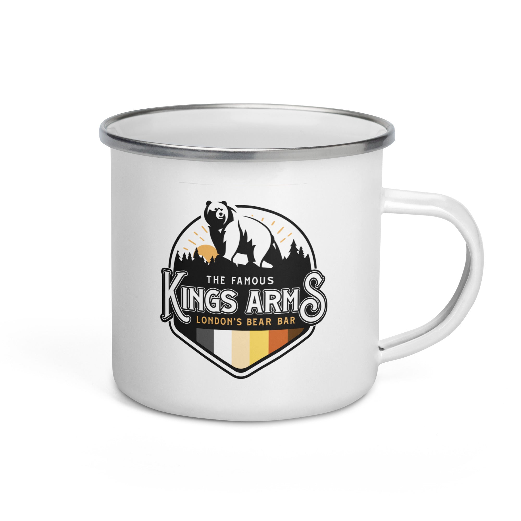 Official Kings Arms London Enamel Mug