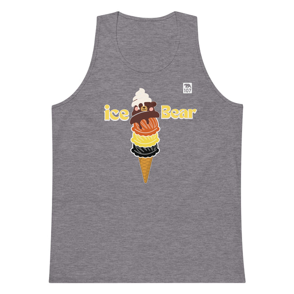 Gay Pride Ice Bear tank top