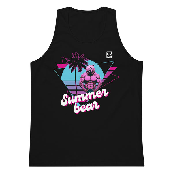 Gay Pride Summer Bear tank top