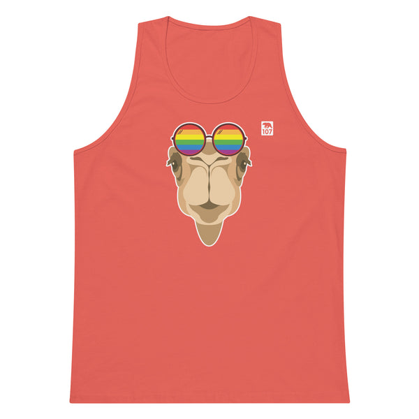 Gay Pride Rainbow Camel tank top