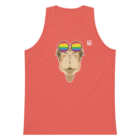 Gay Pride Rainbow Camel tank top