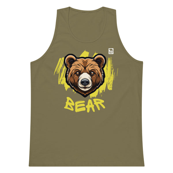 Gay Pride Bear Cub tank top