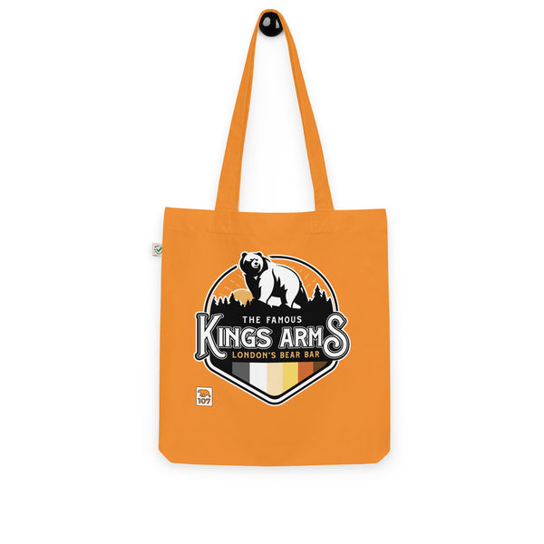 Official Kings Arms Organic fashion tote bag