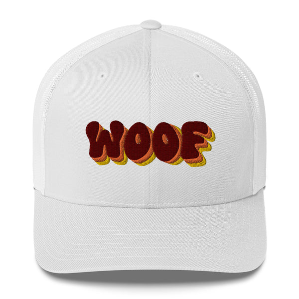 Bear Pride three colours embroidery Woof Trucker Cap