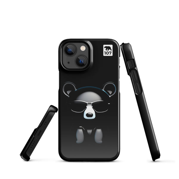 Gay Pride Black Bear Snap case for iPhone®