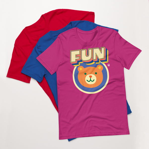 Gay Pride Bear Fun t-shirt