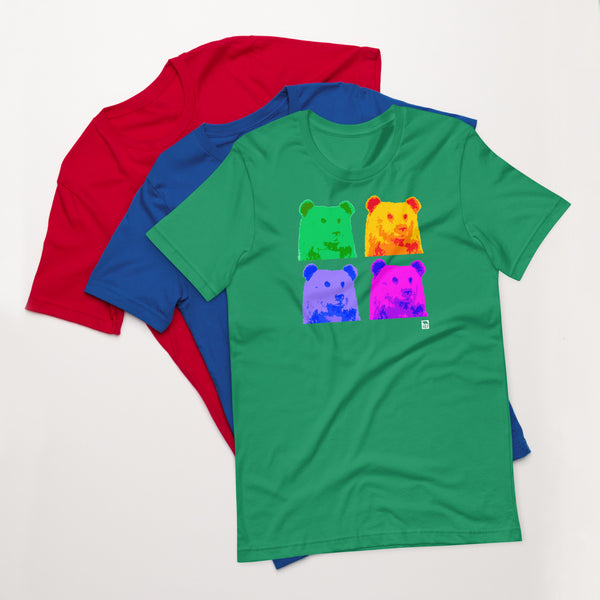 Gay Pride Portrait Bear t-shirt