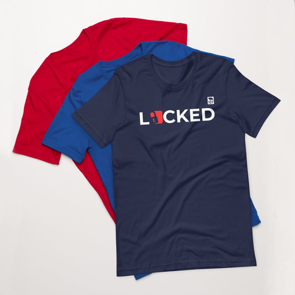 Gay Pride Locked t-shirt