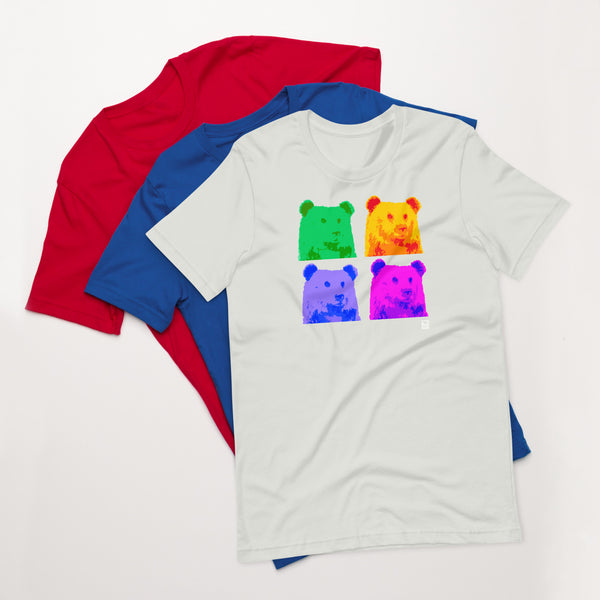 Gay Pride Portrait Bear t-shirt