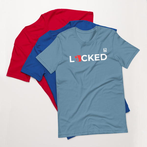Gay Pride Locked t-shirt