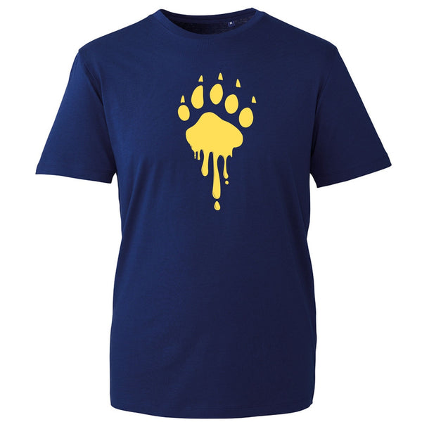 Bear Pride T-shirt Dripping Paw