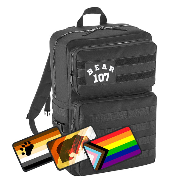 Bear Pride Patch Backpack