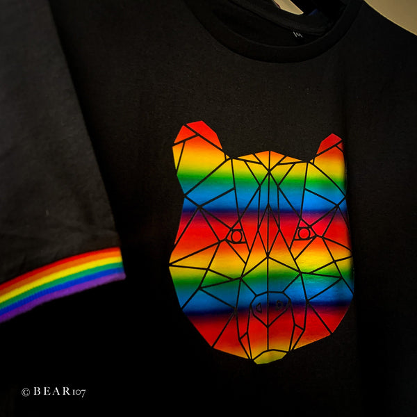 Bear Pride T-Shirt Rainbow Bear
