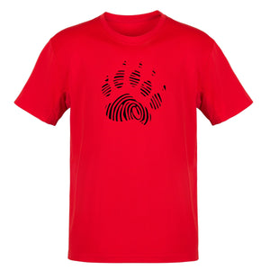 Bear Pride T-Shirt Fingerprint Paw