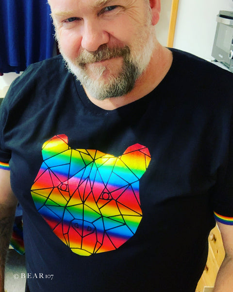 Bear Pride T-Shirt Rainbow Bear
