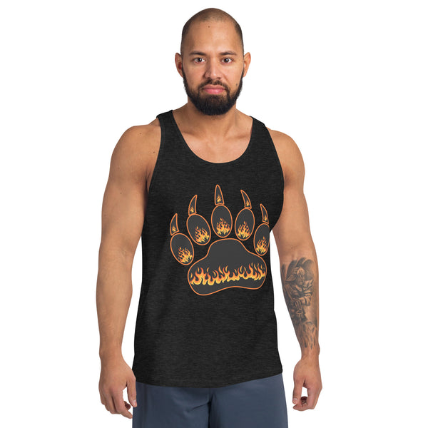 Burning Paw Bear Pride Tank Top