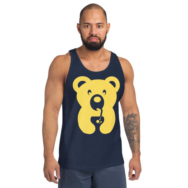 Gay Bear Pride Drinking Bear Tank Top