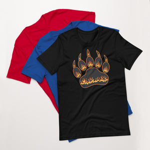 Burning Paw Bear Pride t-shirt