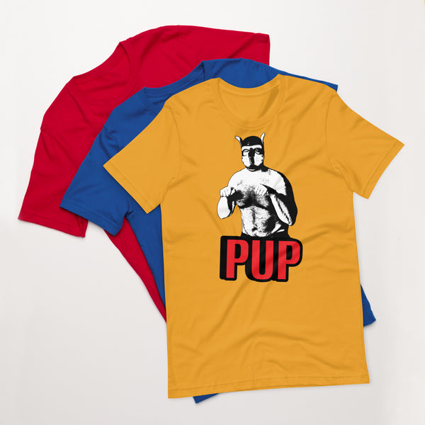 Gay Bear Leather Pride Pup t-shirt