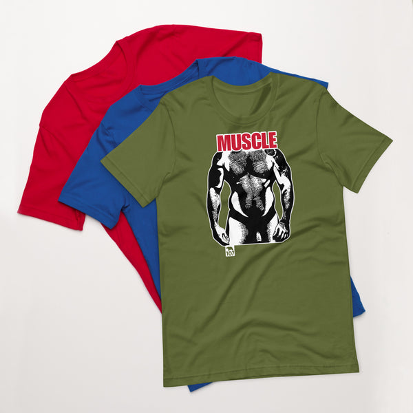 Gay Bear Pride Muscle Bear T-shirt